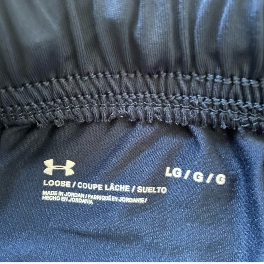 Under Armour  Navy Athletic Shorts for Men - Picture 3 of 3